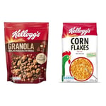 Kellogg's Granola Çikolata Parçacıklı ve Fındıklı 340 Gr & Corn Flakes 400 Gr