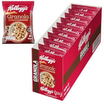 Kellogg's Granola Çikolata Parçacıklı ve Fındıklı 60 Gr x10 Adet,% 45 Yulaf içerir,Lif Kaynağı,%11 Belçika Çikolata Parçaları,Antioksidan içerir,Kahvaltılık Gevrek,Müsli,Atıştırmalık