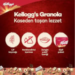 Kellogg's Granola Çikolata Parçacıklı ve Fındıklı 340 Gr,%44 Yulaf içerir,Lif Kaynağı,%11 Belçika Çikolata Parçaları,Antioksidan içerir,Kahvaltılık Gevrek,Müsli