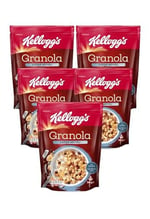 Kellogg's Granola Karışık Meyveli 340 Gr x 5 Adet,%45 Yulaf içerir, Lif Kaynağı,%20 Kurutulmuş Meyve