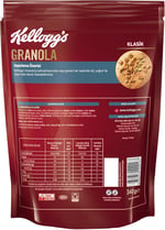 Kellogg's Granola Klasik 340 gr,%56 Yulaf içerir,Lif Kaynağı,Antioksidan içerir,Tahıl Gevreği,Kahvaltılık Müsli,Atıştırmalık