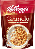 Kellogg's Granola Klasik 340 gr,%56 Yulaf içerir,Lif Kaynağı,Antioksidan içerir,Tahıl Gevreği,Kahvaltılık Müsli,Atıştırmalık