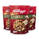 Kellogg's Karışık Meyveli Granola 340 Gr x3 Adet,%45 Yulaf içerir,Lif Kaynağı,%20 Kurutulmuş Meyve