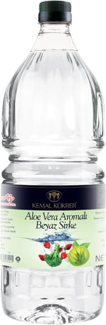 Kemal Kükrer Aloe Vera Aromalı Beyaz Sirke 2 Litre
