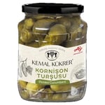 KEMAL KÜKRER Kornişon Turşu Salatalık Cam Kavanoz 350 gr