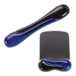 Kensington Duo Gel Mouse & Keyboard Wrist Rest Bundle, mavi (K52920WW)