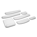 Kensington K50432EU ErgoSoft Gri Bilek Desteği, Standart Fareler için - Seçenekler: Fare, Klavye, 19.5U x 23.5G cm, Flach, Kompakt und flach...