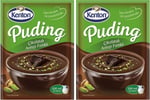 Kenton Puding Çikolatalı Antep Fıstıklı 100 G 4lü paket