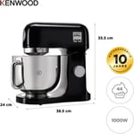Kenwood K-mix Mutfak Şef Full Siyah KMX750AB