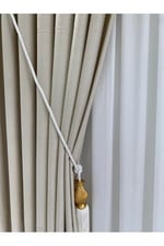 Keten Kumaş Ağır Gramajlı 1/1 Pilesiz Kırışmaz Ütü İstemez Kumaş (İthal Kumaş Versiyon) Bej 150 X 255
