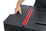 Keter Master Pro serisi katlanır alet bankı, plastik, 450 kg'a kadar taşıyabilir, iki adet 30 cm kelepçe dahil, hava koşullarına dayanıklı, ölçüler: 91 x 55,5 x 75,5 cm