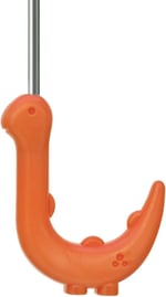 Kidorable Çocuklar için Yeşil Dinozor Şemsiyesi w/Eğlenceli Dino Kolu, Pop-Out Spikes, Big Smile, Yeşil, Tek Beden
