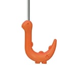 Kidorable Çocuklar için Yeşil Dinozor Şemsiyesi w/Eğlenceli Dino Kolu, Pop-Out Spikes, Big Smile, Yeşil, Tek Beden