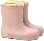 Kids A More W10306 Yogi Borreguito Igor Marka İçi Kürklü Unisex Çocuk Yağmur Çizmesi Pudra