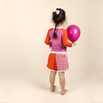 Kietla Pink Red UPF 50+ UV ve UVB Korumalı Turuncu Pembe Renk Çocuk için Deniz ve Havuz Uzun Kollu Tişört Mayo - Seçenekler: 2-4 Yıl, 4-6 Yıl, 6-8 Yıl