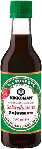 Kikkoman Soy Sauce Less Salt 250 Ml.