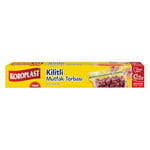 Kilitli Mutfak Torbası Büyük Boy 10'lu 26x28 cm, Tekrar Kullanılabilir & Hava Geçirmez, Dayanıklı Saklama Poşeti, Buzdolabı,Meyve & Sebze, Et, Tavuk, Balık, Sos & Sıvı Yiyecekler İçin