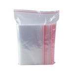 Kilitli Torba 13x16 Cm 50'li Kilitli Buzdolabı Poşeti Şeffaf Naylon Torba Kilitli Saklama Poşeti