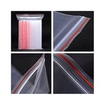 Kilitli Torba 19x25 Cm 50'li Kilitli Buzdolabı Poşeti Şeffaf Naylon Torba Kilitli Saklama Poşeti