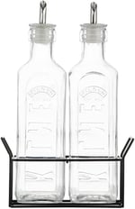 Kilner 0025.028 2'li Set Yağ İnfüzyon Seti 0,6 L, Cam