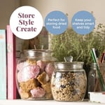 Kilner Evrensel saklama kabı, şeffaf, 4 litre