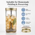 Kilner Kaldırıcılı Turşu Kavanozu 1 Litre
