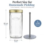 Kilner Kaldırıcılı Turşu Kavanozu 1 Litre