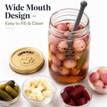 Kilner Kaldırıcılı Turşu Kavanozu 1 Litre