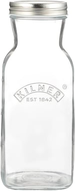 Kilner Sosluk veya meyve suyu için cam şişe, 1 litre kapasite