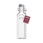 KILNER Ütü şişesi 600 ml | Yağ, meyve suyu ve şurubu muhafaza etmek ve muhafaza etmek için | Silikon conta sayesinde sızdırmaz | Doldurma göstergeli şişe | Şişe kıskaç kilit