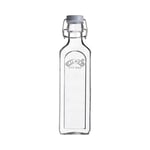 KILNER Ütü şişesi 600 ml | Yağ, meyve suyu ve şurubu muhafaza etmek ve muhafaza etmek için | Silikon conta sayesinde sızdırmaz | Doldurma göstergeli şişe | Şişe kıskaç kilit