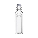 KILNER Ütü şişesi 600 ml | Yağ, meyve suyu ve şurubu muhafaza etmek ve muhafaza etmek için | Silikon conta sayesinde sızdırmaz | Doldurma göstergeli şişe | Şişe kıskaç kilit