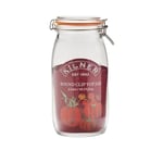 KILNER Yuvarlak kilitli cam, 2 litre - Seçenekler: 0.35 Litre, 1,5 Liter, 2 Liter, tek beden, Set of 3 0.5L