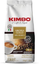Kimbo Aroma Gold 100% Arabica Çekirdek Kahve (250 gr)