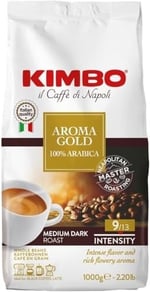 Kimbo Aroma Gold 100% Arabica Çekirdek Kahve (1000 gr)
