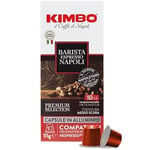 Kimbo Barista Espresso Napoli Nespresso Uyumlu Kapsül Kahve (Alüminyum) (10’lu Kutuda)