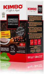 Kimbo Cialde Espresso Napoletano Yassı Pod Uyumlu Kapsül Kahve (15’li Kutuda)