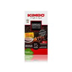 Kimbo Cialde Espresso Napoletano Yassı Pod Uyumlu Kapsül Kahve (15’li Kutuda)