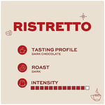 Kimbo Espresso Ristretto Espresso Alüminyum Kapsüller | Koyu Kızartma | Nespresso Uyumlu | Pürüzsüz ve Zengin İtalyan Espresso |10 Adet