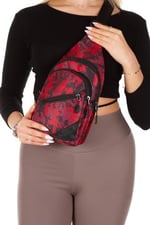 Kindfox Suya Dayanıklı Kumaş Unisex Çapraz Çanta | Bodybag | 47