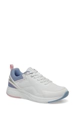 KİNETİX Kadın Beyaz Gri Runnıng Fileli Sneaker Spor Yürüyüş Ayakkabısı