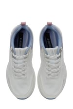 KİNETİX Kadın Beyaz Gri Runnıng Fileli Sneaker Spor Yürüyüş Ayakkabısı