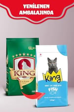 King Adult Cat 28/10 F&R 1,5 Kg (4 paketi)