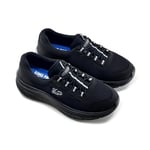 King Paolo F5121 ARCH FIT KRAKERS - SİYAH - KADIN AYAKKABI