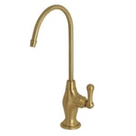Kingston Brass KS3197AL 1/4 Turn Su Filtrasyon Musluk, Fırçalanmış Pirinç