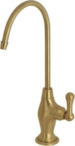 Kingston Brass KS3197AL 1/4 Turn Su Filtrasyon Musluk, Fırçalanmış Pirinç