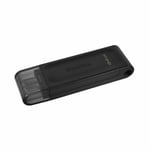 Kingston DataTraveler 70 USB Type-C 64GB Flash Bellek-DT70/64GB - Seçenekler: 64GB, 128GB, 256GB