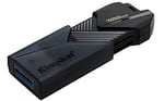 Kingston DataTraveler Exodia Onyx DTXON/128GB Flash Drive 3.2 Gen 1 - ince, hareketli kapaklı - Seçenekler: 64GB, 128GB, 256GB