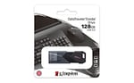 Kingston DataTraveler Exodia Onyx DTXON/128GB Flash Drive 3.2 Gen 1 - ince, hareketli kapaklı - Seçenekler: 64GB, 128GB, 256GB