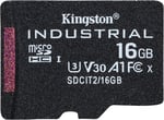 Kingston Endüstriyel microSD - 8 GB microSDHC Endüstriyel C10 A1 PSLC Kartı + SD Adaptör - SDCIT2/8 GB - Seçenekler: SD adaptörü ile, SD adaptörü olmadan, 8GB, 16GB, 32GB, 64GB